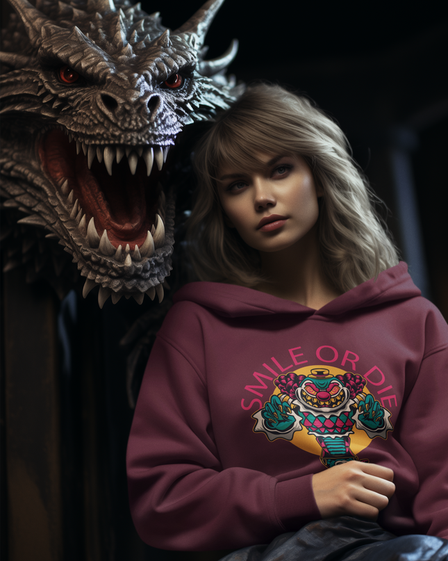 Smile or Die Hoodie - BestyWorks