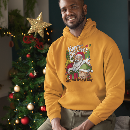 Smoking Santa Hoodie - BestyWorks