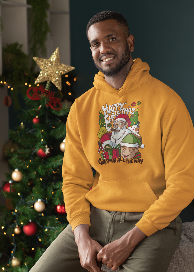 Smoking Santa Hoodie - BestyWorks