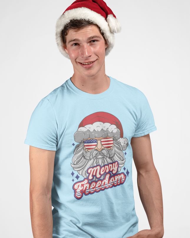 Santa Freedom T-Shirt - BestyWorks