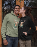Christmas Deer Unisex Hoodie - BestyWorks