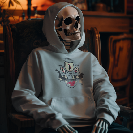 Monster Face Halloween Hoodie - BestyWorks
