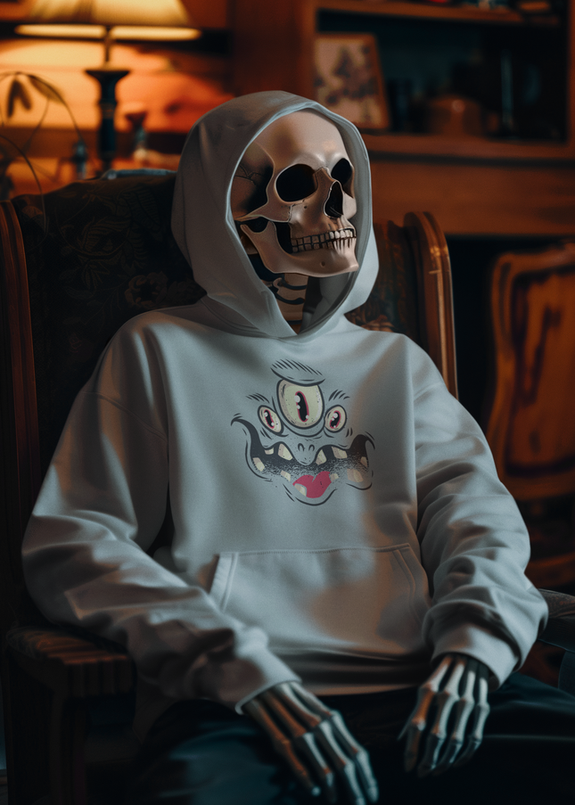 Monster Face Halloween Hoodie - BestyWorks