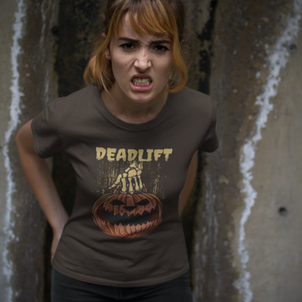 Deadlift Pumpkin T-Shirt - BestyWorks