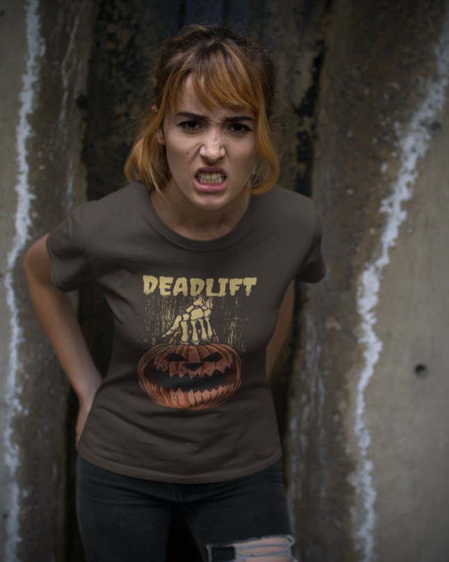 Deadlift Pumpkin T-Shirt - BestyWorks