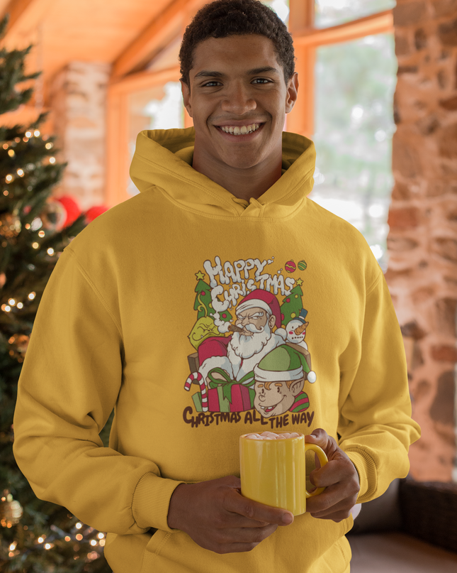 Smoking Santa Hoodie - BestyWorks