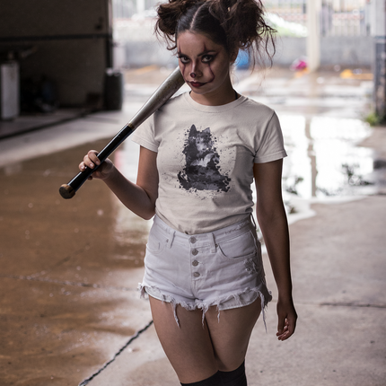 Halloween Cat T-shirt - BestyWorks