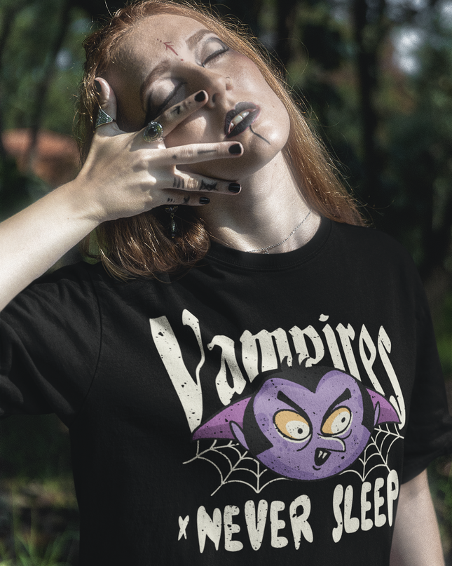 Vampire Never Sleeps T-Shirt - BestyWorks