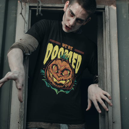 Halloween Pumpkin Doomed T-Shirt - BestyWorks
